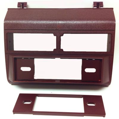 Carxtc Stereo Dash Single Din Install Kit (Kodiak) 94 95 96 (Red)