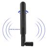 8dBi Dual Band Antenna for Router Ideal for RT AC68U, AC15, AC88U - SMA Interface Antenna with Metal SMA Interface, Pure Copper Antenna Array (Black) view 3