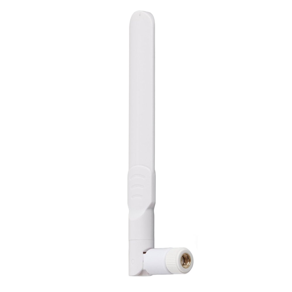 8dBi Dual Band Antenna for Router Ideal for RT AC68U, AC15, AC88U - SMA Interface Antenna with Metal SMA Interface, Pure Copper Antenna Array (White)