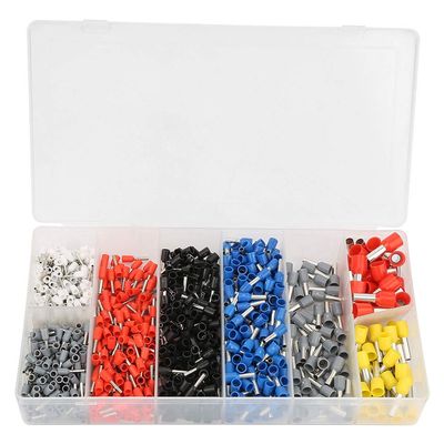 Crimp Connectors,1200pcs Insulated Wire Connector Crimp Terminal,Insulated Wire Terminals for Car,Truck,Motorcycle,Boat and Most Electrical Devices