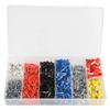 Crimp Connectors,1200pcs Insulated Wire Connector Crimp Terminal,Insulated Wire Terminals for Car,Truck,Motorcycle,Boat and Most Electrical Devices view 1