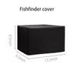 Fishfinder Cover for Lowrance 9 inches ModelsBlack view 2