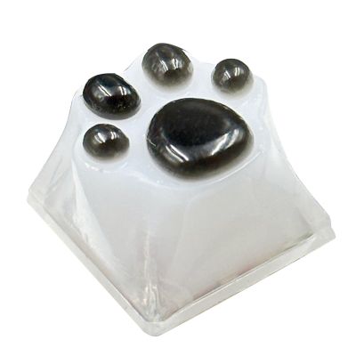 Qsvbeeqj Resin Backlights Keycap for Mechanical Keyboards Claw Keycap Translucently Keycaps 1PCS