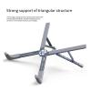 JFUDJKLI Portable Laptop Stand X-Shaped Folding Stand Aluminum Alloy Metal Heat Dissipation view 2