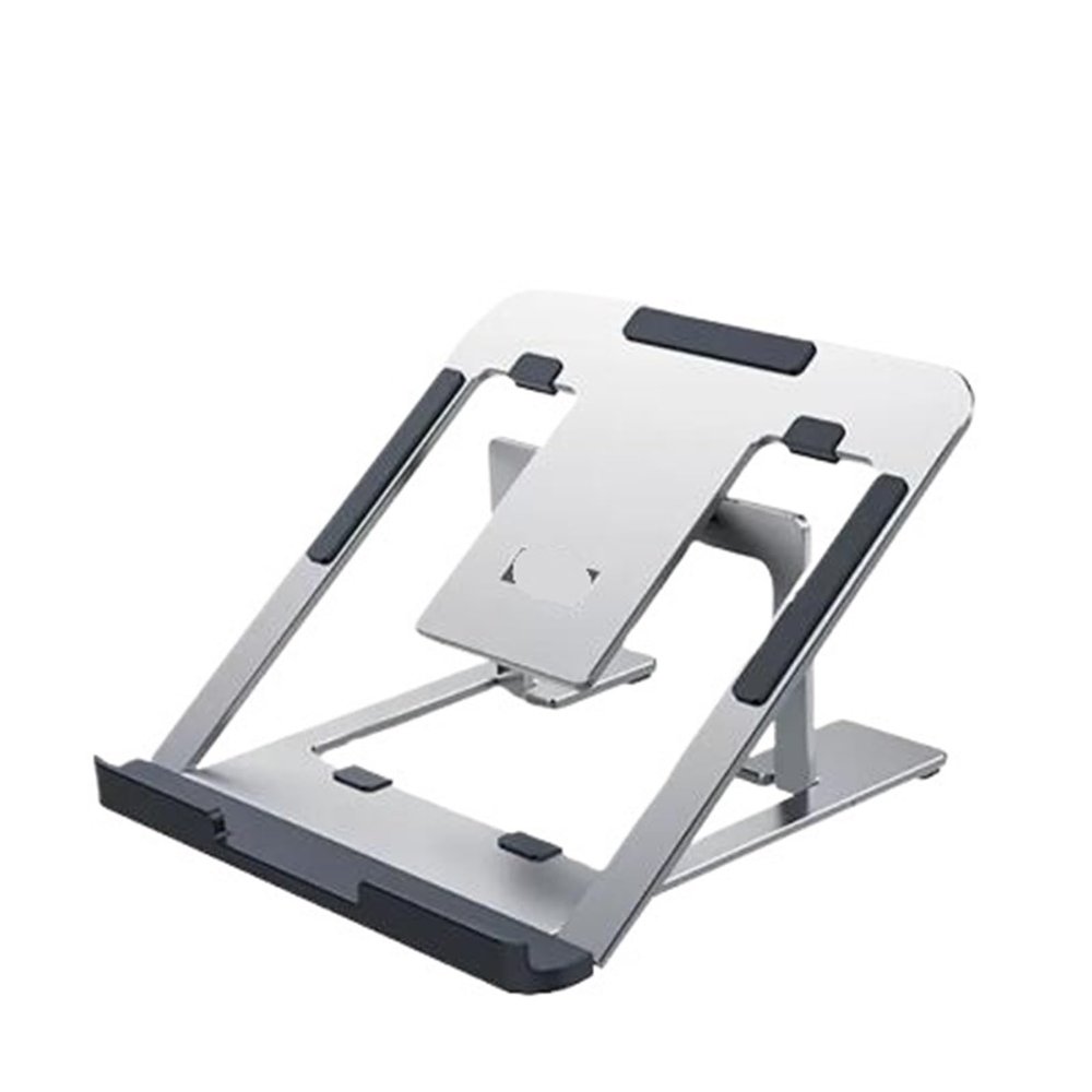 AVXANKTG Laptop Stand heightened Aluminum Alloy Folding Portable Cooling Stand Suitable for 10-15.6 inches(Silver)