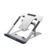 AVXANKTG Laptop Stand heightened Aluminum Alloy Folding Portable Cooling Stand Suitable for 10-15.6 inches(Silver) view 1