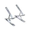 AVXANKTG Aluminum 9-Layer Dual Adjustable Height Vertical Folding Raised Layer Laptop Stand(Silvery) view 1