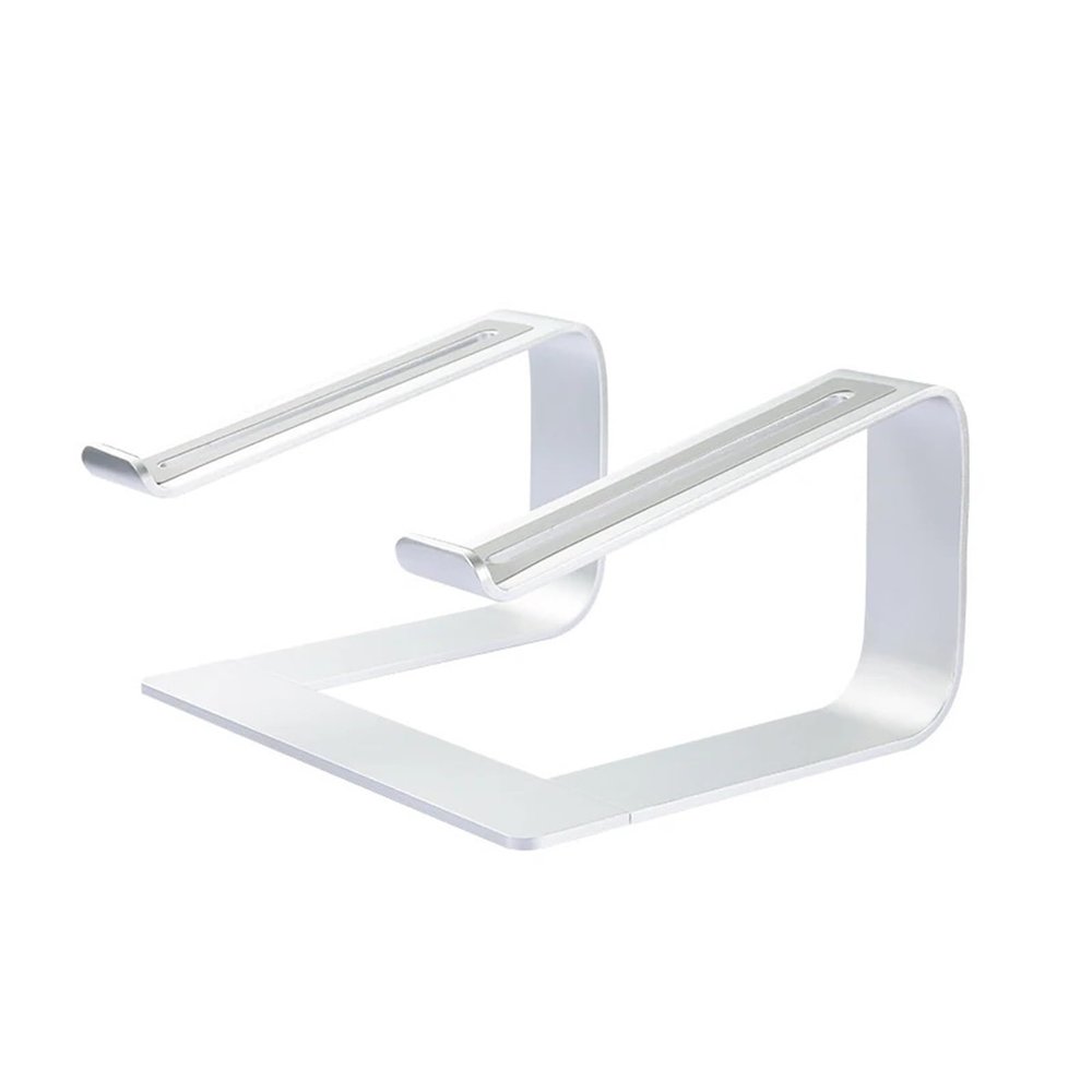 CUFTOBJM Laptop Stand Aluminum Alloy Portable Laptop Stand Support(Silver)