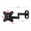 AVXANKTG Adjustable 10kg TV Wall Mount Bracket Flat Screen TV Frame Supports 10 Degree Tilt Suitable for 14-27 Inch LCD LED Monitors view 2