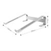 AVXANKTG Aluminum Alloy Stand Desktop Lift Stand Portable Cooling Laptop Stand(Black) view 3