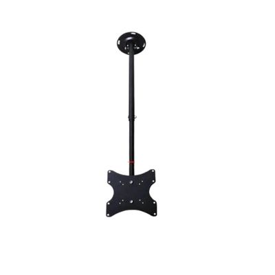 JFUDJKLI Fully Rotating Adjustable 13"-37" Ceiling TV Mount Bracket LED LCD Monitor Stand MC3260 Load 25kg VESA 200x200mm(Height 1000mm)