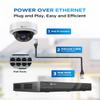 4COVR 4K 8MP PoE Security Vandal Dome IP Wired Camera with Mic, 2.7-13.5mm Varifocal Lens 5X Optical Zoom UltraHD, IK10 Vandal-Proof 130ft IR Night Vision IP67, AI Human Vehicle Detection, LY57BA8MA view 3
