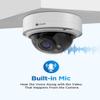 4COVR 4K 8MP PoE Security Vandal Dome IP Wired Camera with Mic, 2.7-13.5mm Varifocal Lens 5X Optical Zoom UltraHD, IK10 Vandal-Proof 130ft IR Night Vision IP67, AI Human Vehicle Detection, LY57BA8MA view 4