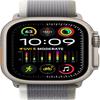Apple Watch Ultra 2 [GPS + Cellular, 49mm] - Rugged Titanium Case & Blue Alpine Loop - Medium (Renewed) view 2
