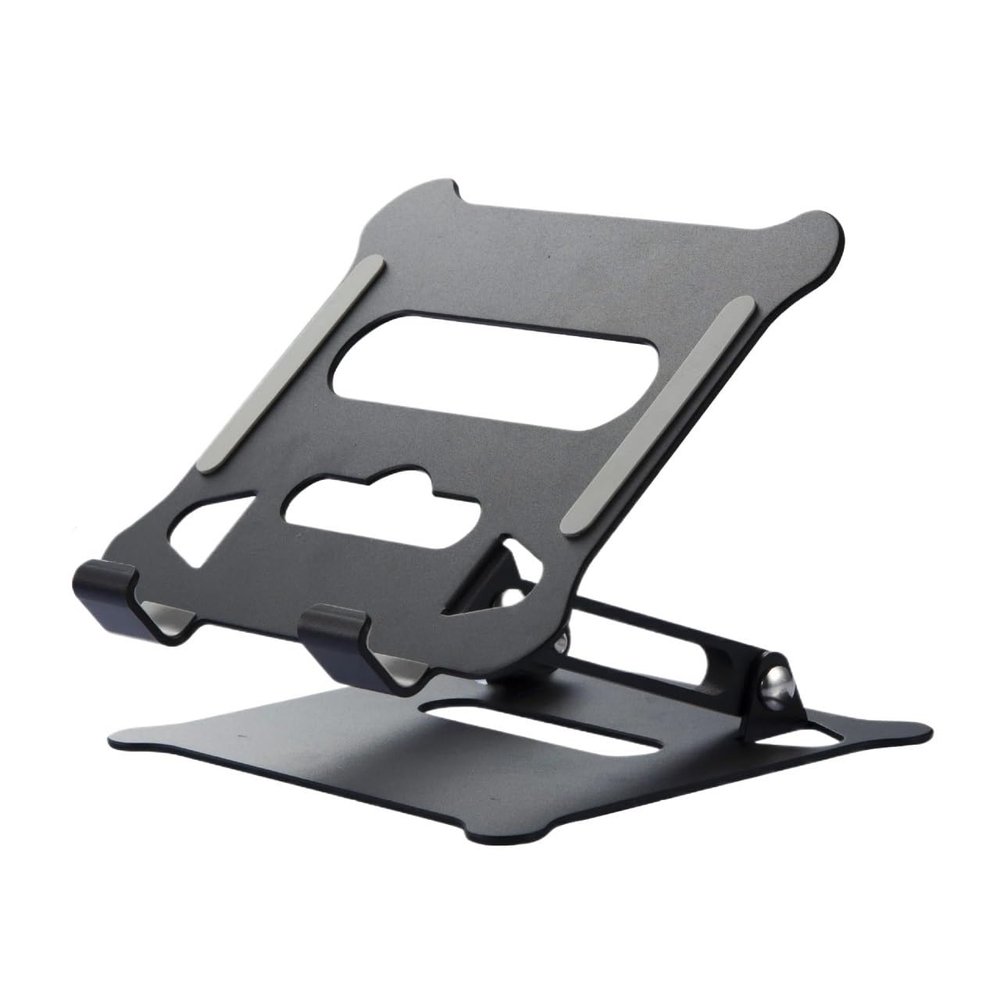 CUFTOBJM Adjustable aluminum alloy notebook cooling stand supports up and down folding cooling laptop computer(Mini)