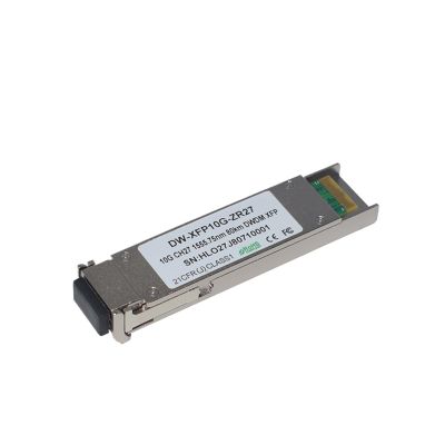 DWFSKZKV XFP 10G CH27 1555.75nm 1557.36nm 80km EML ADP LC Dual Connector Fiber(1555.75nm)