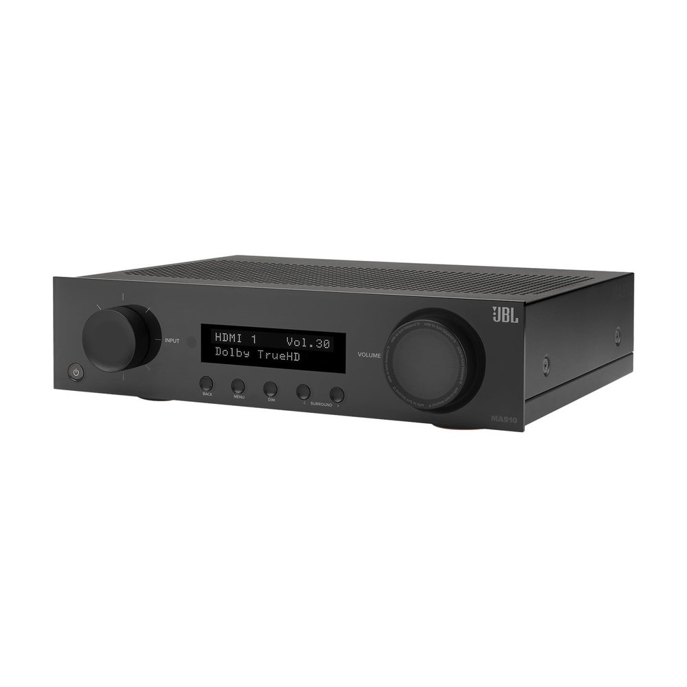 JBL MA510 5.2 Channel (75 Watt x 5) 8K AV Receiver (Black)