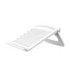 WPTGODGB Foldable Laptop Stand Portable Base Notebook Cooling(White) view 1