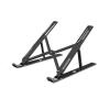 AVXANKTG Adjustable Ergonomic Laptop Support Base Stand(Black) view 1