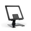 AVXANKTG Fully Foldable Stand Adjustable Desktop Aluminum Stand(Black) view 1