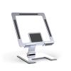 AVXANKTG Fully Foldable Stand Adjustable Desktop Aluminum Stand(Black) view 2