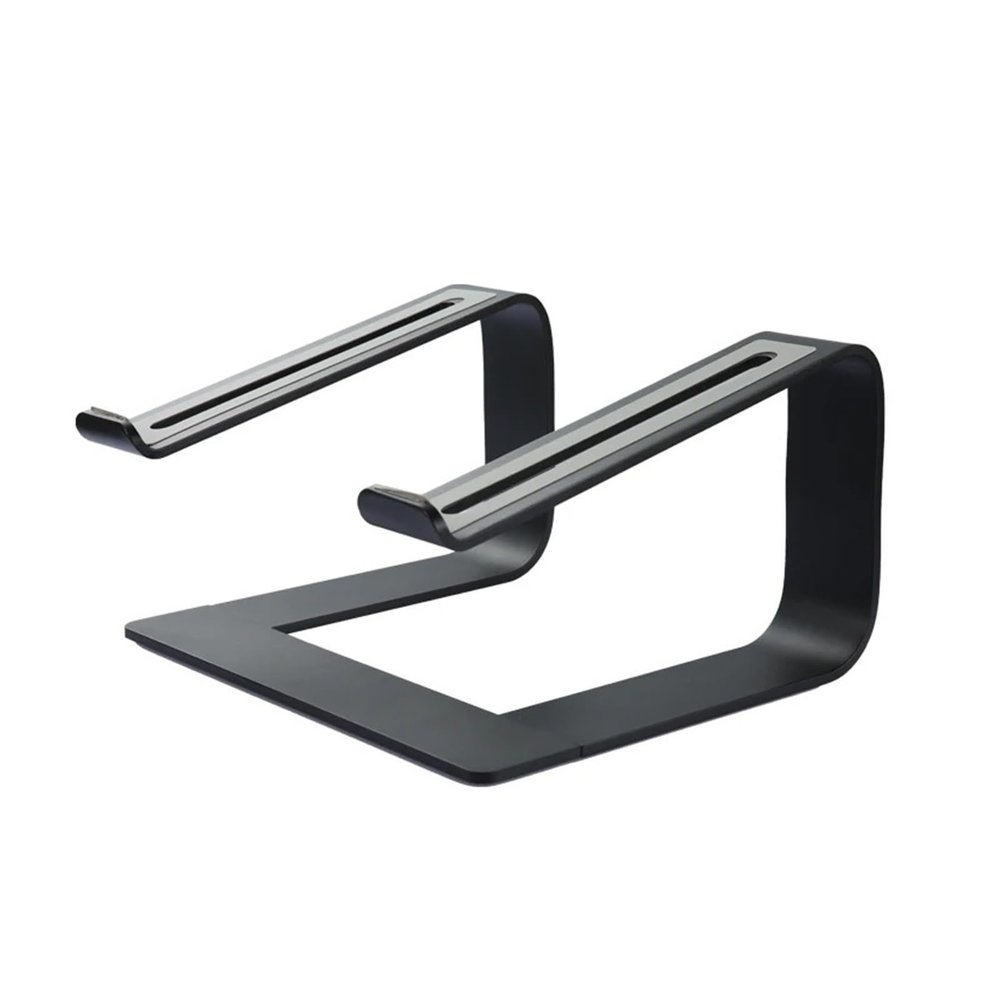 AVXANKTG Laptop Stand Aluminum Alloy Portable Laptop Stand Support(Black)
