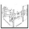 AVXANKTG DL-WA-150ST 400X400 Full Motion 45kg 40" 42" 46" 55" Retractable Swivel LCD Plasma TV Stand LCD Wall Mount LED Bracket view 2