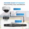 4COVR 4K PoE Security Camera Outdoor, 8MP UHD Vandal Wired Surveillance Dome IP Camera with Mic, IK10 Vandal-Proof IP67, AI Human/Vehicle Detection, 100ft Night Vision, 2.8mm Lens, LY54AX8MA(NOT PTZ) view 3