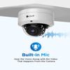 4COVR 4K PoE Security Camera Outdoor, 8MP UHD Vandal Wired Surveillance Dome IP Camera with Mic, IK10 Vandal-Proof IP67, AI Human/Vehicle Detection, 100ft Night Vision, 2.8mm Lens, LY54AX8MA(NOT PTZ) view 4