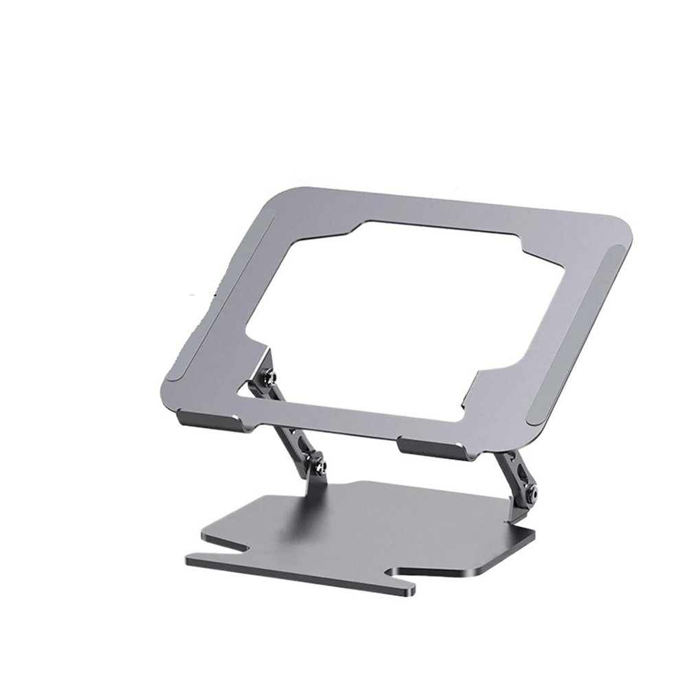CUFTOBJM Laptop Stand Carbon Steel Stand Hanging Adjustable Desktop Height Folding Vertical Stand Computer Fan Cooling(Normal)