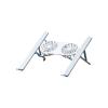 JFUDJKLI Foldable Desktop Laptop Stand Silent Cooling Fan Heat Dissipation Portable Adjustable Stand(Gray) view 1