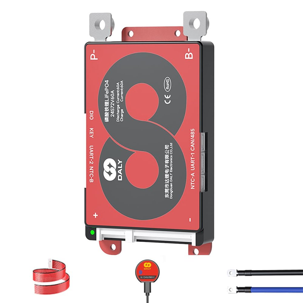 BMS Li ion 10S 36V 60A Lithium Battery Management System Protection Circuit PCB Board for Lithium Ion Battery 3.7V,with Bluetooth Module