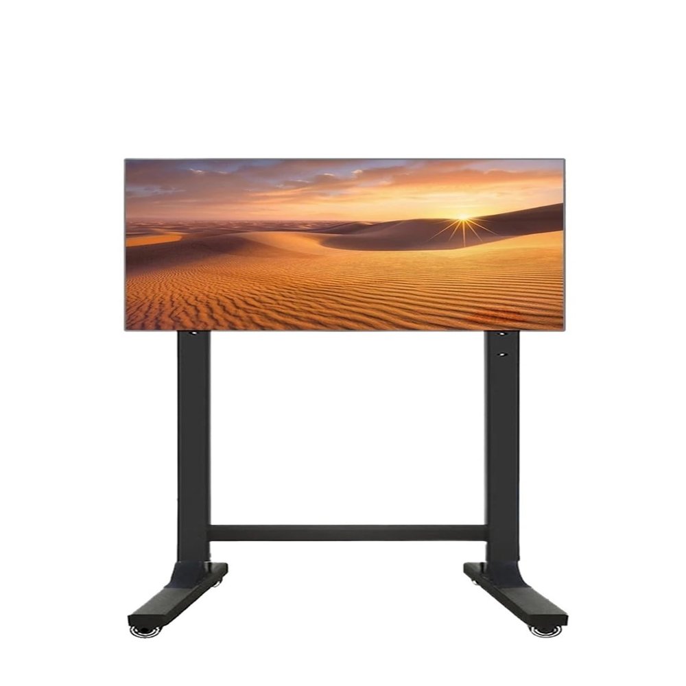 AVXANKTG 50-75 inch Mobile TV Cabinet Floor-Standing Wheeled cart with Load Capacity of 100 kg