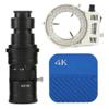 ZTBH Microscope Accessories Kit 4K 3840 * 2160 8MP 60FPS IMX334 UHD HDMI Digital Video Microscope Camera with with 200X Lens Light for Industrial PCB Repair Microscope Slides view 1