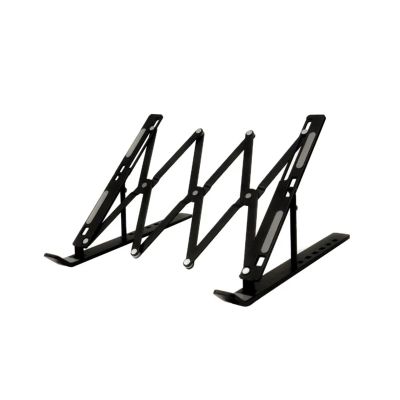 AVXANKTG Laptop Stand Adjustable Alloy Desktop Laptop Stand Stand Heat Dissipation(Black)