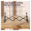 AVXANKTG Laptop Stand Adjustable Alloy Desktop Laptop Stand Stand Heat Dissipation(Black) view 2