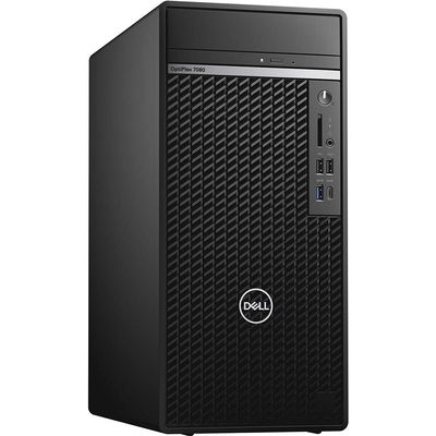 Dell Optiplex 7080 MT Desktop | Core i7-10700 - 512GB SSD Hard Drive - 16GB RAM | 8 cores @ 4.8 GHz Win 11 Pro Black (Renewed)