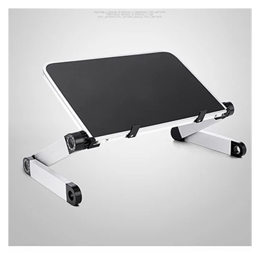 JFUDJKLI Desktop Stand Laptop Stand 360 Degree Rotation Portable Folding Desk Bed Frame(Large)