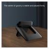 CUFTOBJM Laptop Vertical Portable Foldable Stand Computer Stand Desktop Heightening Heat Dissipation view 2
