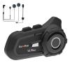 EuroFone S2 Plus Motorcycle Bluetooth Headset  1500M Helmet Bluetooth Headset, 2-Way Communication System with CVC Noise Reduction | Motorcycle Accessories view 1