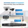 4COVR 16 Channel PoE Security Camera System with Mic, Ultra HD NVR with 4TB HDD, AI Human Vehicle Detection, 8 Dome 8 Bullet 5MP IP67 Commercial IP Camera Night Vision, 24/7 Recording, LYH37E5M1616 view 3