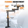 MELIPRON Van Laptop Mount Fit for Ford Transit 2014-2023 150 250 350 Cargo Van Laptop Holder Stand view 3