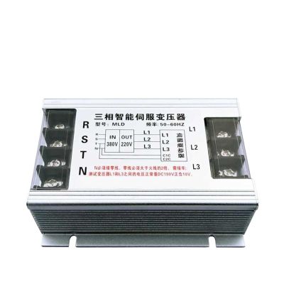 FMSISIGQJ 1KW Three-Phase Intelligent servo Transformer 380V to 220V200V 1KW Three-Phase servo Transformer