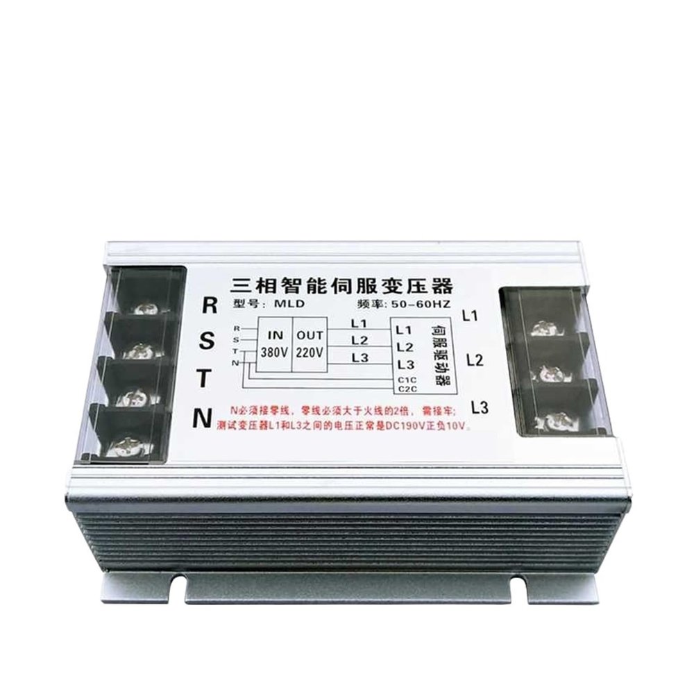 FMSISIGQJ 7.5KW Three-Phase Intelligent Electronic servo Transformer 7.5KVA Three-Phase servo Transformer 380V to 220V