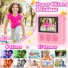 JPVERLY Kids Instant Print Camera - Christmas & Birthday Gift for Boys and Girls Ages 3-12, HD Digital Video Camera Toy with 3 Rolls Printing Paper & 32GB Card (Pink) view 4