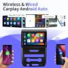 Car Stereo Radio for Ford F150 2009-2012, 9 inch Touch Screen Replacement Upgrade 8-Core 4G+32G Support Wireless CarPlay & Android Auto GPS Bluetooth 4G WiFi SWC FM/AM Backup Camera Support Manual AC view 3