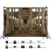 DORCEV 8x8ft Hindu Temple Backdrop for Photography Ancient Old Jain Temple Ranakpur Backdrop Antique Columns Beautiful Magical Old Indian Temple Indian Theme Background Travel Photo Booth Props view 4