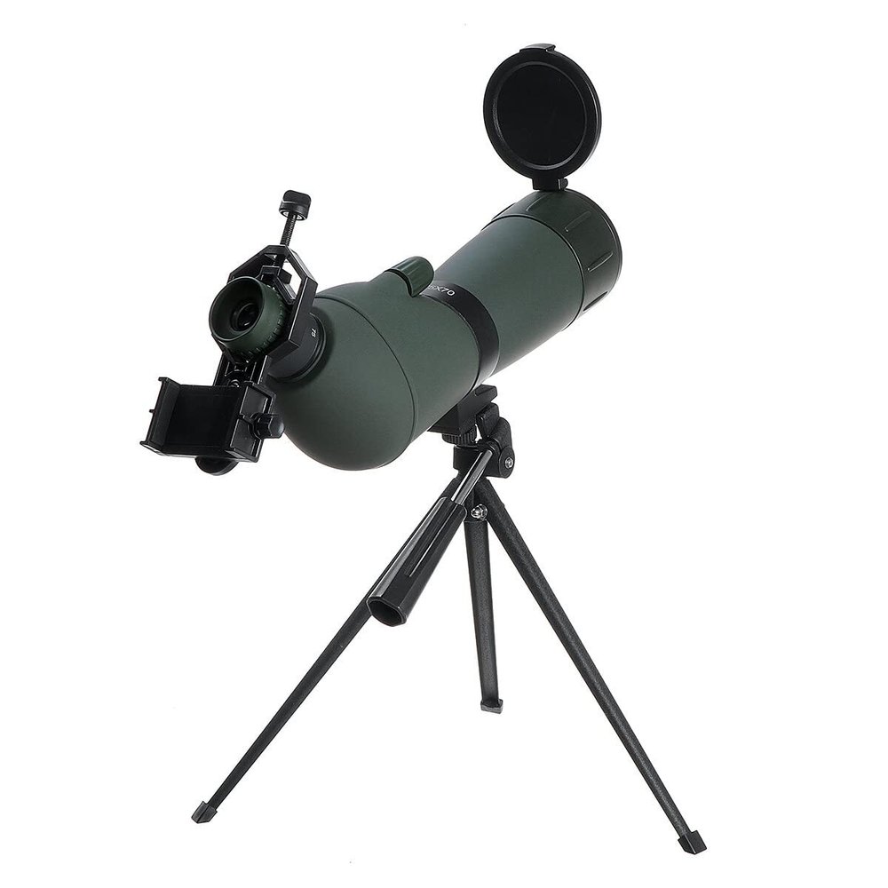 25-75X70 HD Waterproof BAK4 Optic Len Monocular Eyepiece Telescope