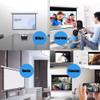 ZYXQQJ 50" 60" 72" Home Theater Movie Screen HD Projection Screen Manual Pull Down Projector Screen Wall Mounted Screen for Indoor Outdoor (4:3,30inch) view 3