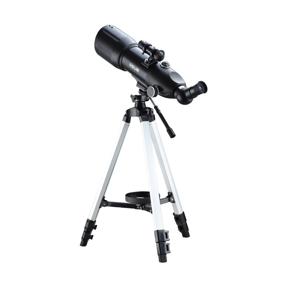 [EU/US Direct] 16-133X Astronomical Telescopes for Adults Kids Astronomy Beginners 80mm Travel Telescopes with 10X Phone Mount and Moon Filter